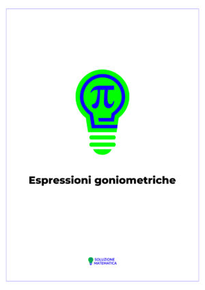 Espressioni goniometriche 01