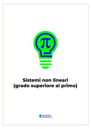Sistemi non lineari (grado sup al primo) 02